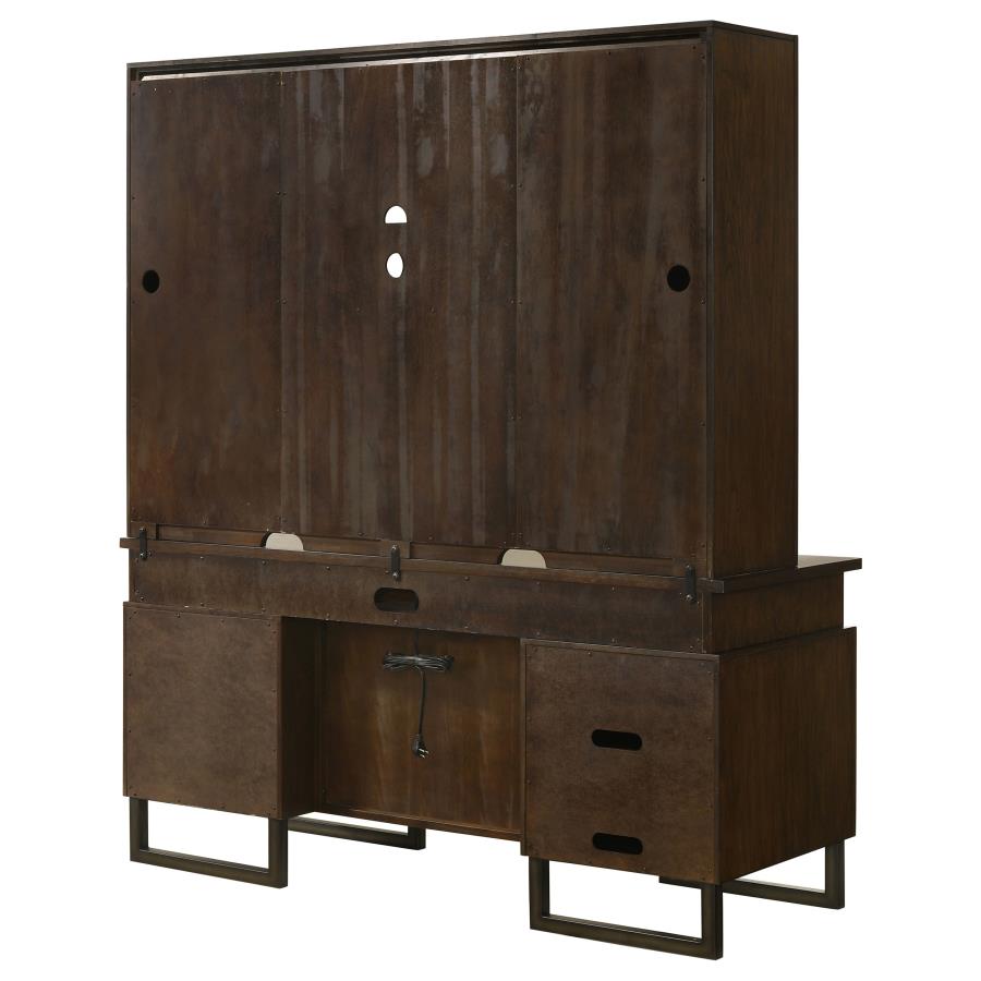 Marshall Brown Hutch - furniture place usa