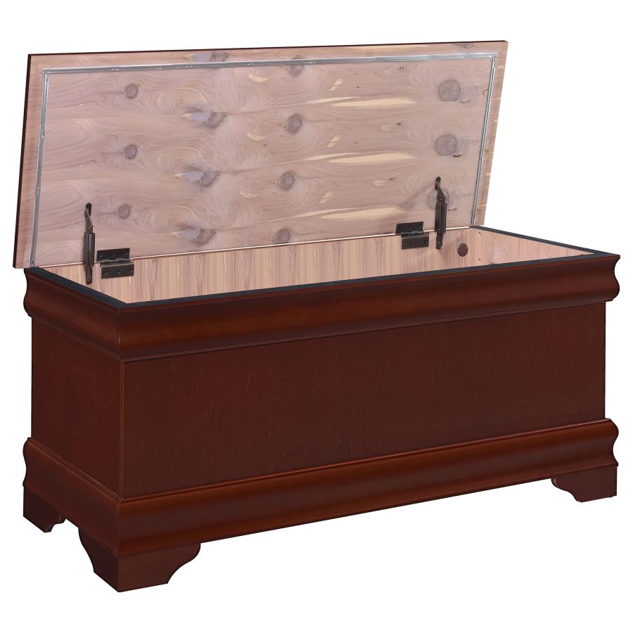 Pablo Brown Cedar Chest - furniture place usa