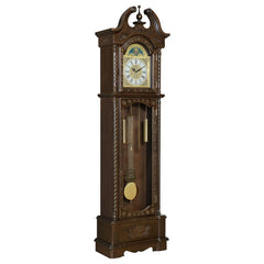 Cedric Brown Grandfather Clock - furniture place usa