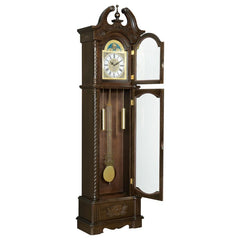 Cedric Brown Grandfather Clock - furniture place usa