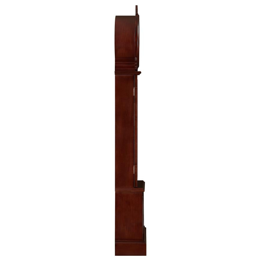 Narcissa Brown Grandfather Clock - furniture place usa