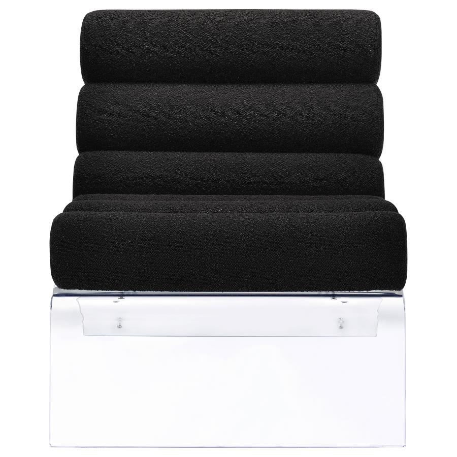 Black Accent Chair - furniture place usa