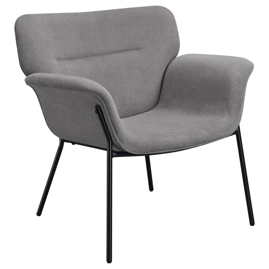 Davina Grey Accent Chair - furniture place usa