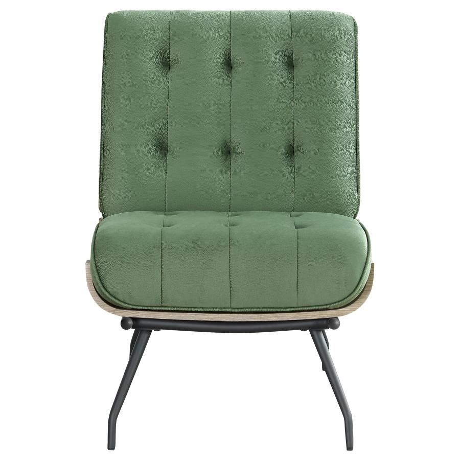 Aloma Green Accent Chair - furniture place usa