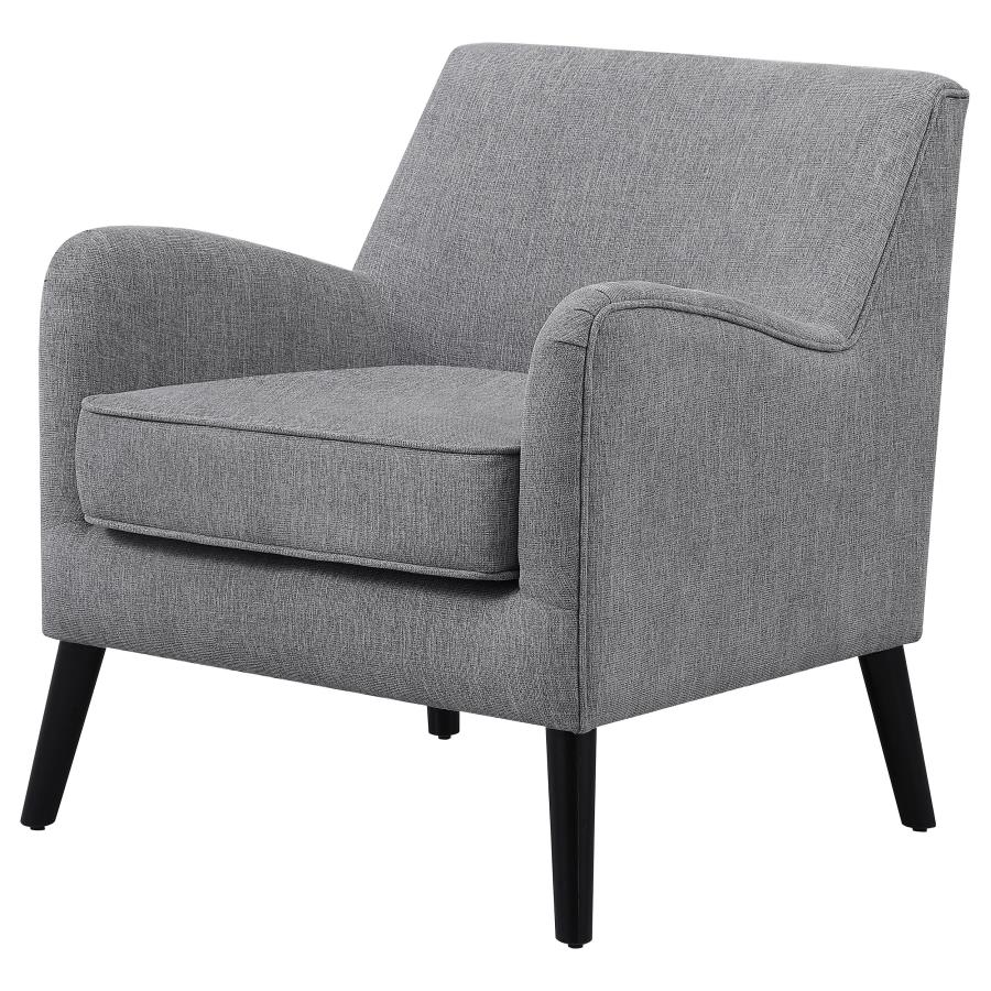 Charlie Grey Accent Chair - furniture place usa