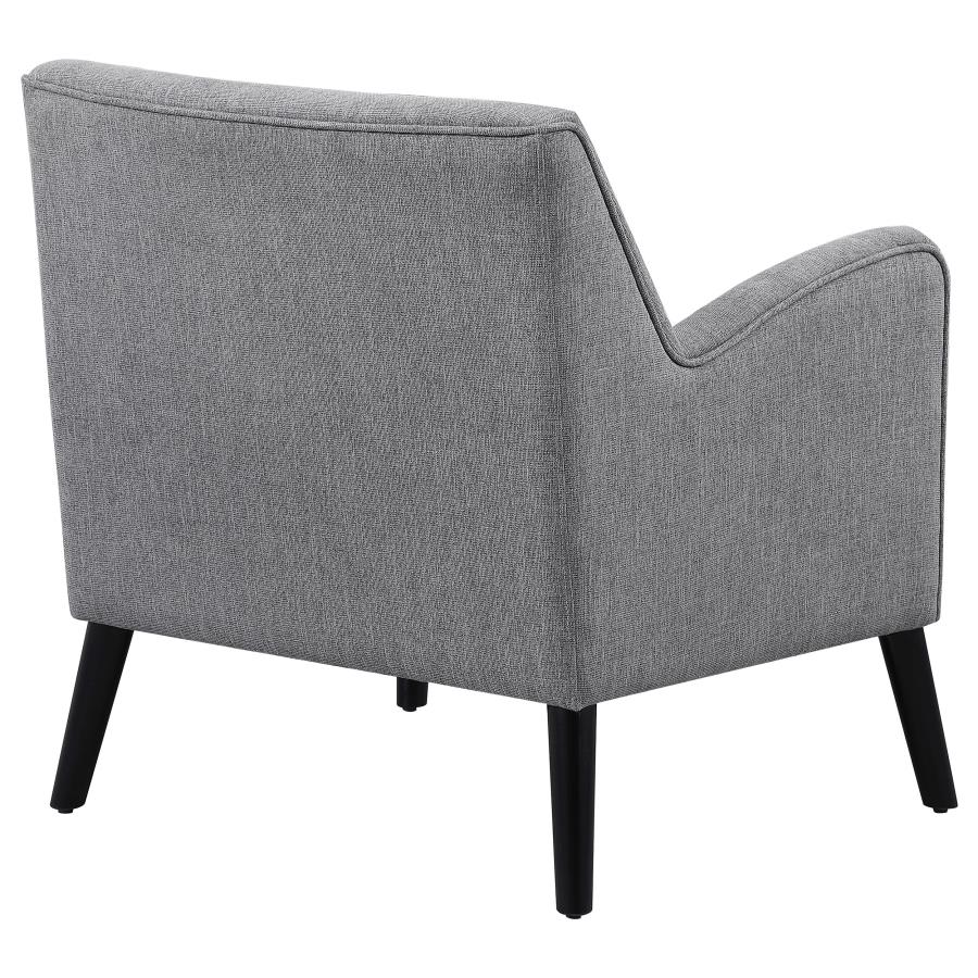 Charlie Grey Accent Chair - furniture place usa