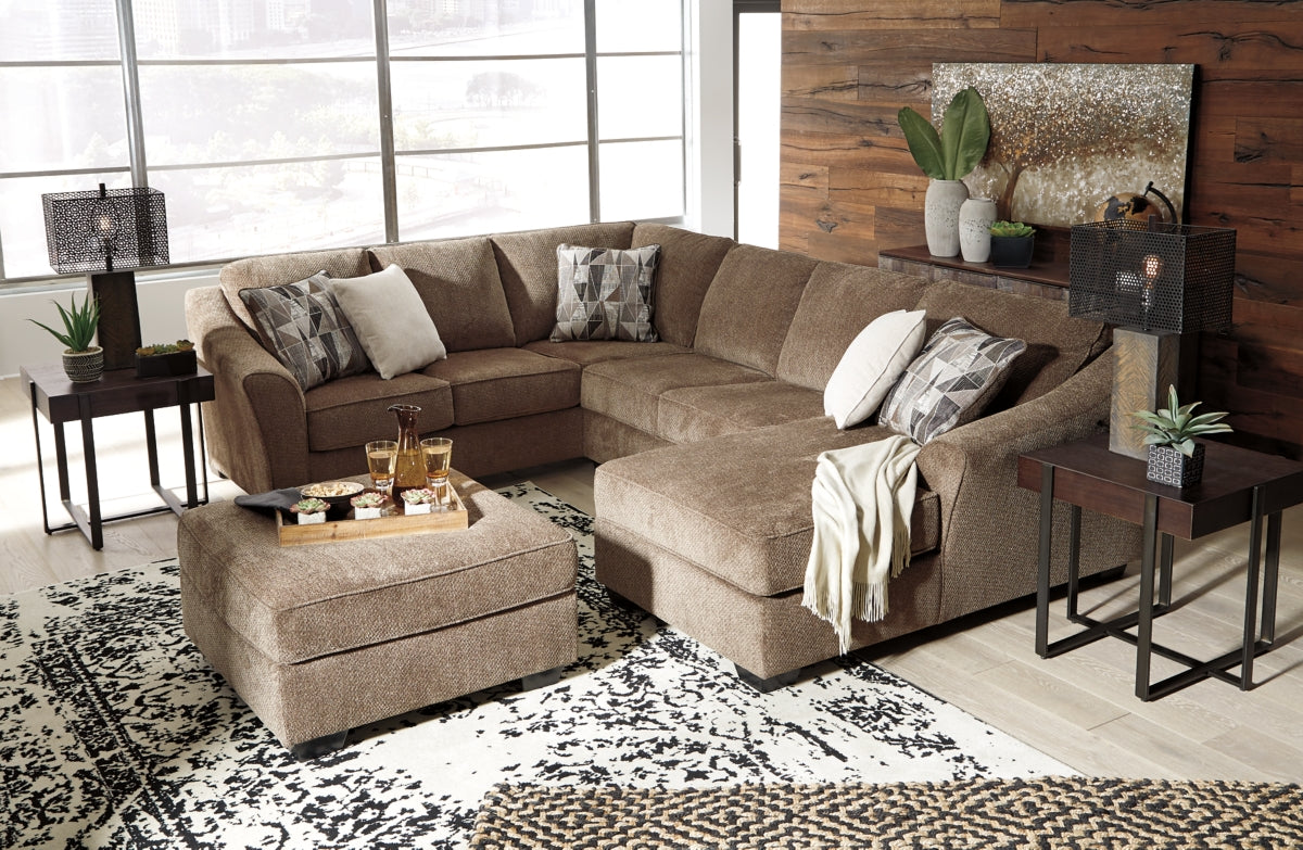 Graftin 3-Piece Sectional with Ottoman - PKG002367 - furniture place usa