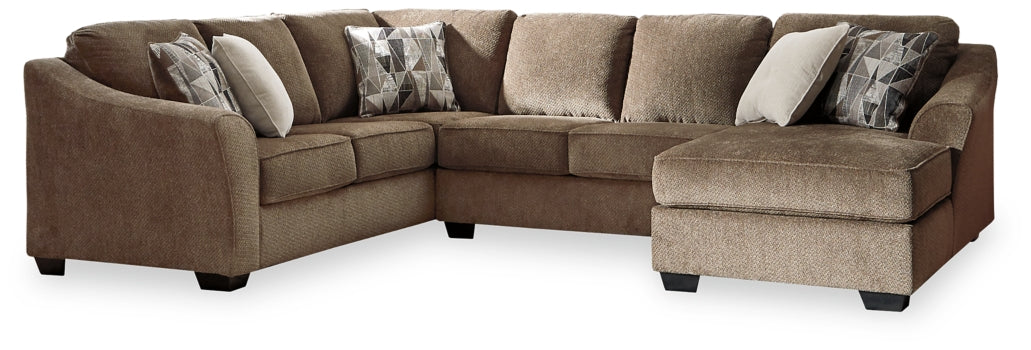Graftin 3-Piece Sectional with Ottoman - PKG002367 - furniture place usa
