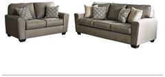 Calicho Sofa and Loveseat - furniture place usa