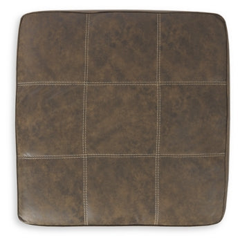 Abalone Oversized Accent Ottoman - furniture place usa