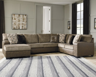 Abalone 3-Piece Sectional with Chaise - 91302S1 - furniture place usa
