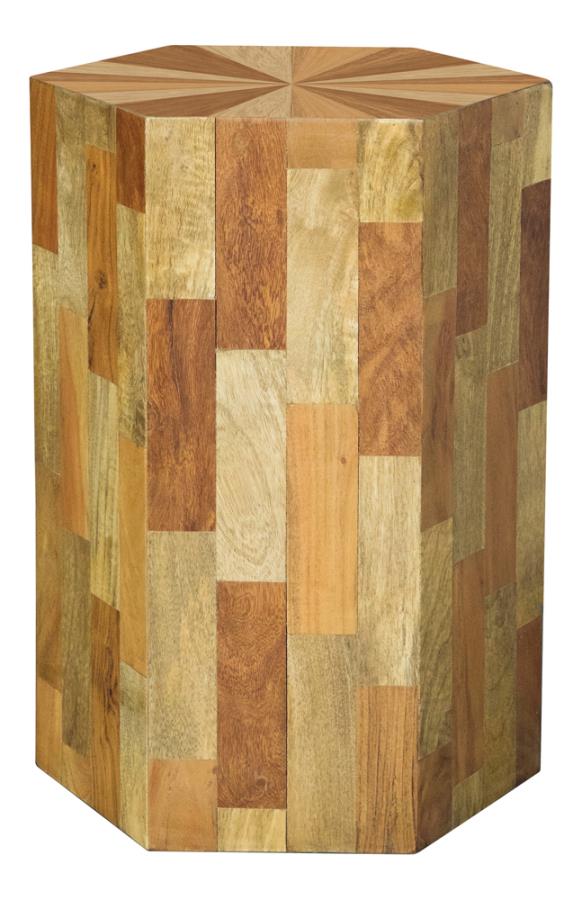 Dermot Brown Side Table - furniture place usa