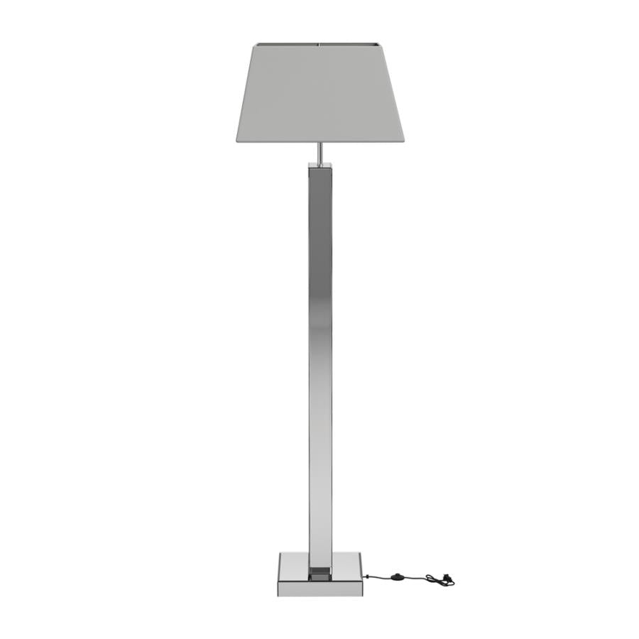 Carmen Silver Floor Lamp - furniture place usa