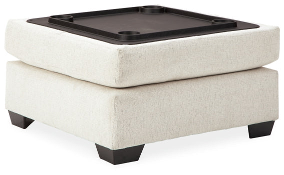 Cambri Ottoman With Storage - furniture place usa