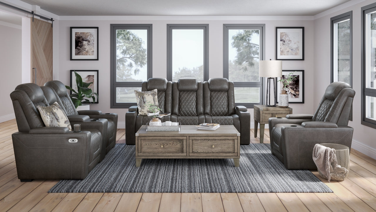 HyllMont Sofa, Loveseat and Recliner - furniture place usa