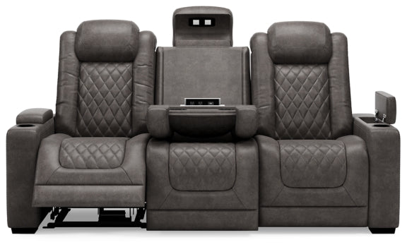 HyllMont Power Reclining Sofa - furniture place usa