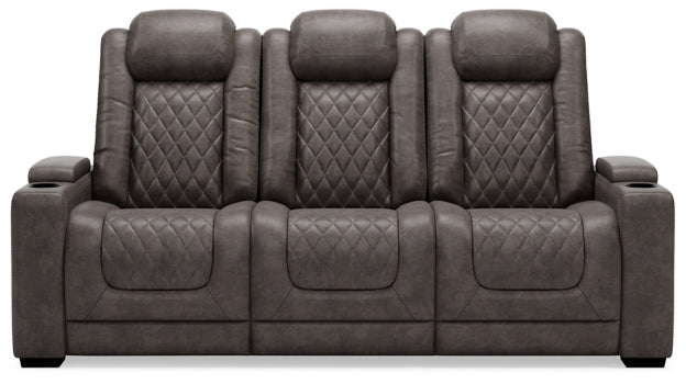 HyllMont Power Reclining Sofa - furniture place usa