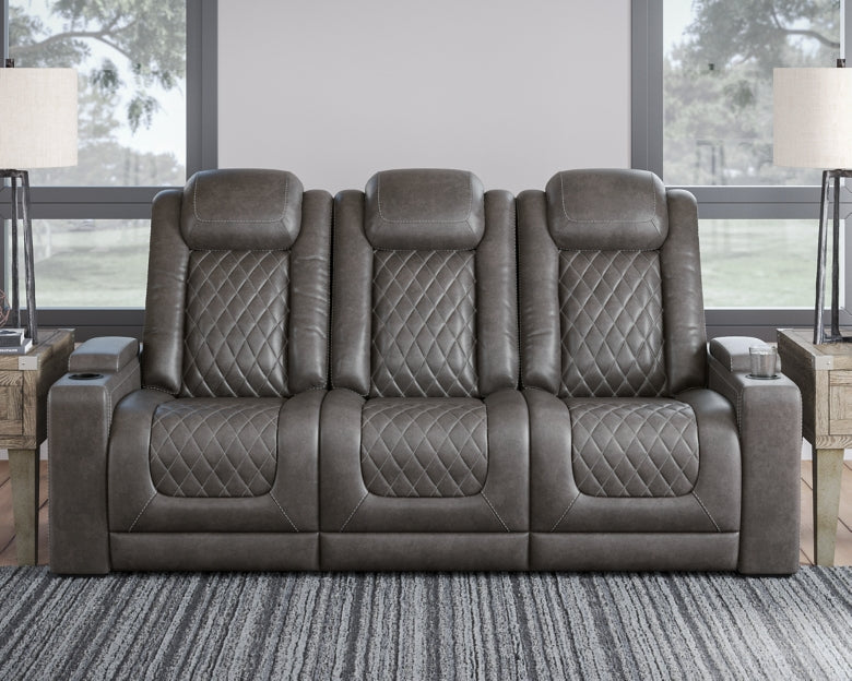 HyllMont Sofa and Loveseat - furniture place usa