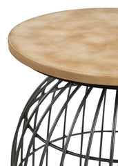 Bernardo Grey Side Table - furniture place usa