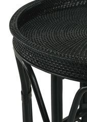 Antonio Black Side Table - furniture place usa