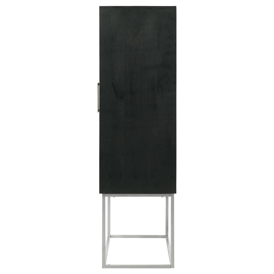 Borman Brown Bar Cabinet - furniture place usa