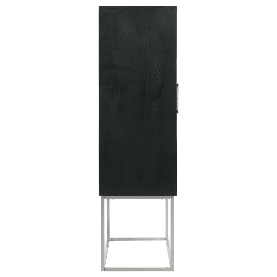 Borman Brown Bar Cabinet - furniture place usa