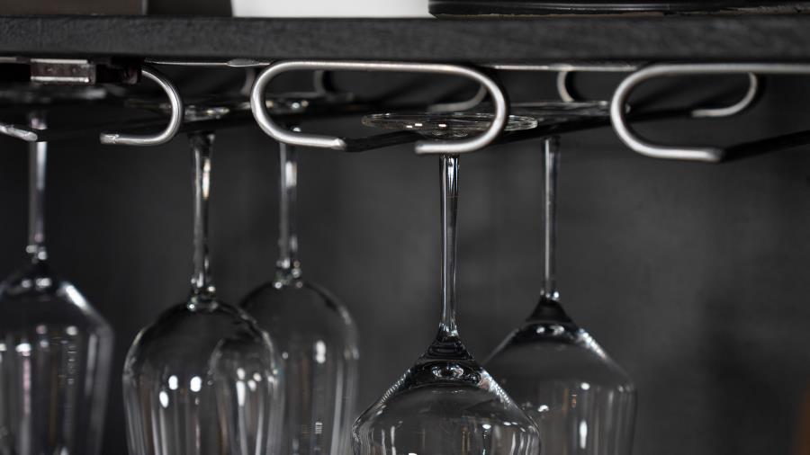 Borman Brown Bar Cabinet - furniture place usa