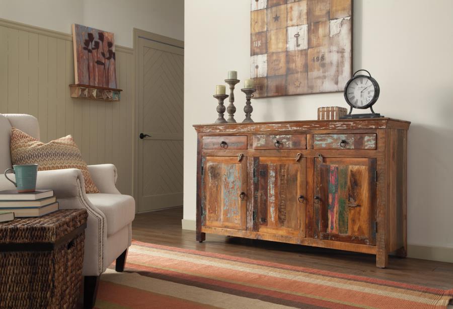 Henry Brown Accent Cabinet - furniture place usa