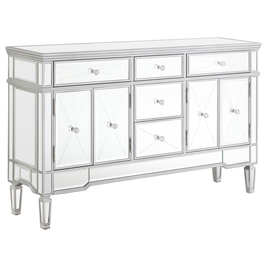 Duchess Silver Accent Cabinet - furniture place usa