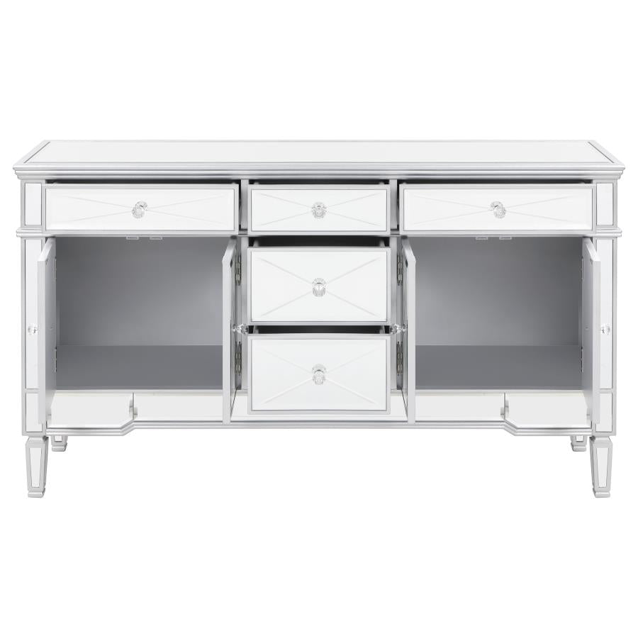Duchess Silver Accent Cabinet - furniture place usa