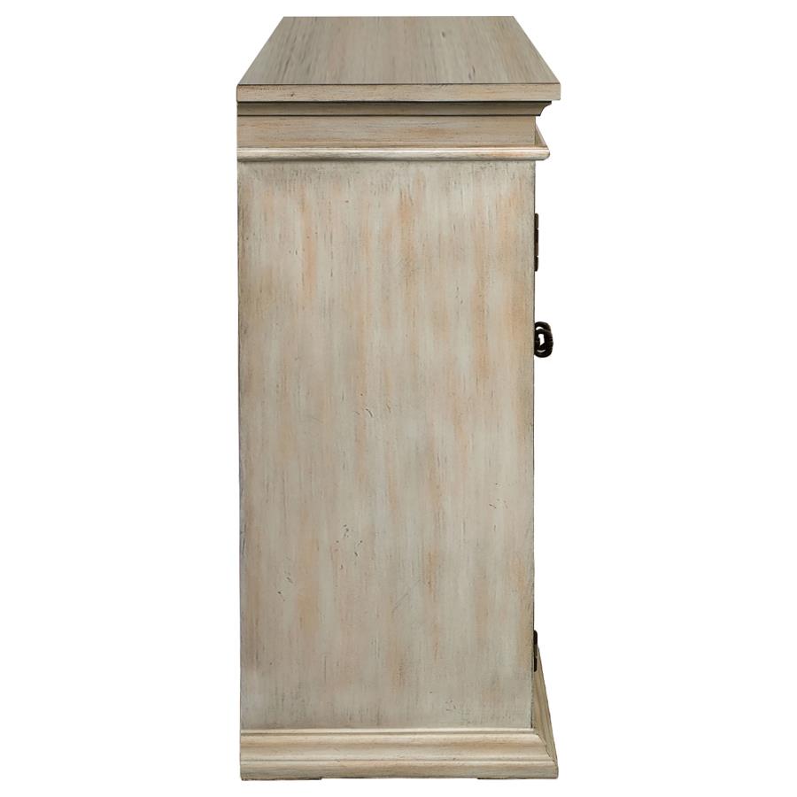 Kiara Ivory Accent Cabinet - furniture place usa