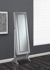 Moore Silver Jewelry Cheval Mirror - furniture place usa