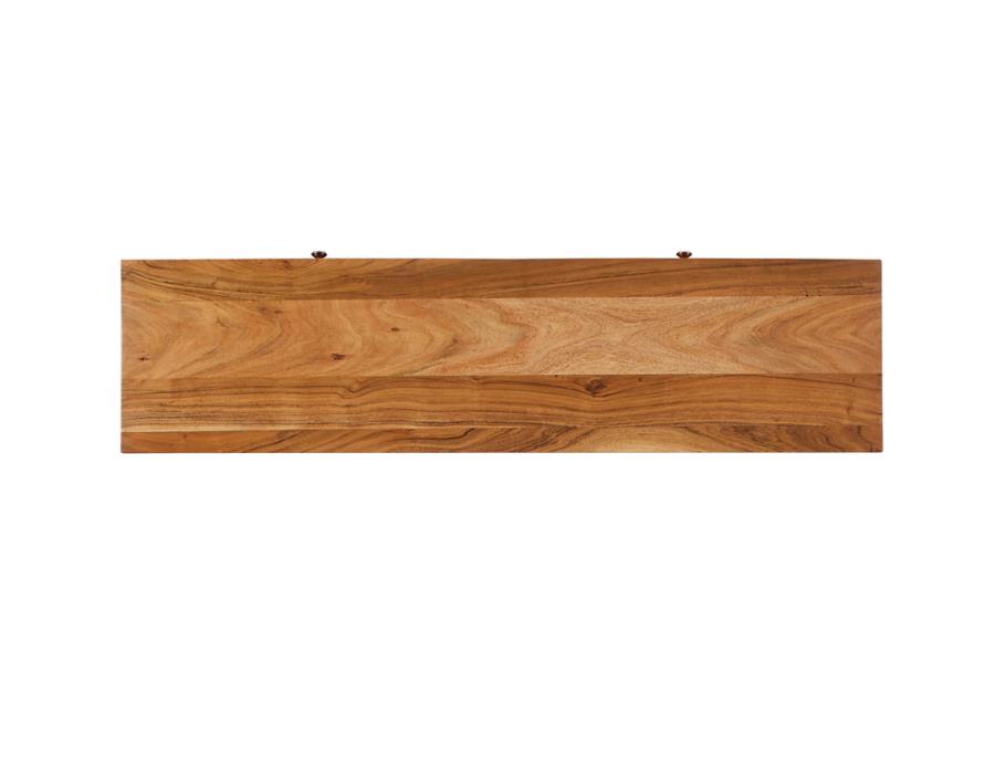 Lotus Brown Console Table - furniture place usa