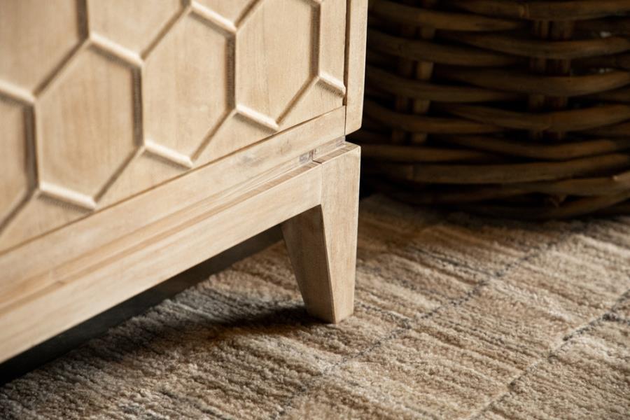 Eberto Brown Accent Cabinet - furniture place usa