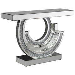 Imogen Silver Console Table - furniture place usa