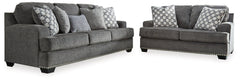 Locklin Sofa and Loveseat - furniture place usa