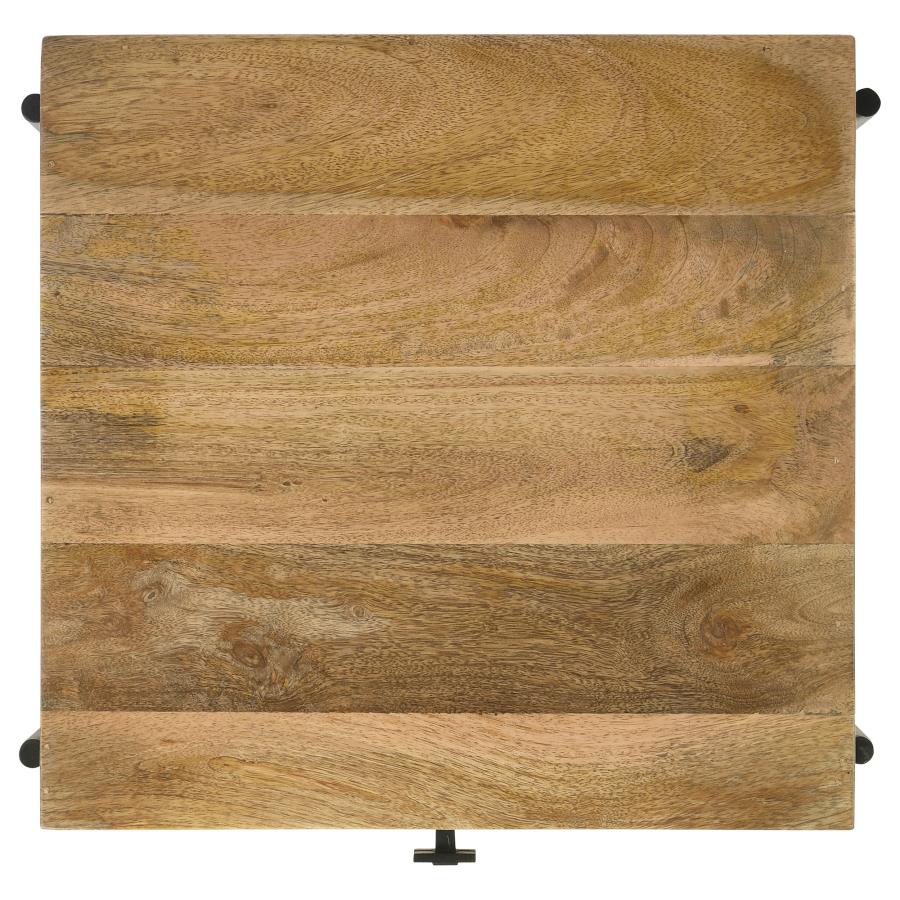 Declan Brown Side Table - furniture place usa