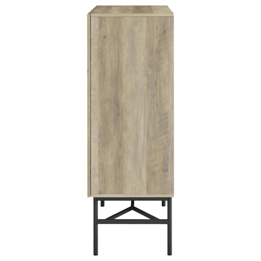 Bonilla Brown Accent Cabinet - furniture place usa