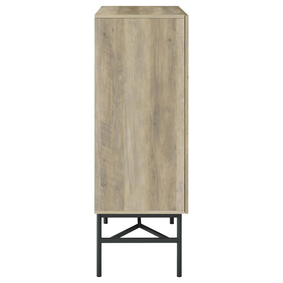 Bonilla Brown Accent Cabinet - furniture place usa