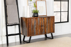 Mathis Brown Accent Cabinet - furniture place usa