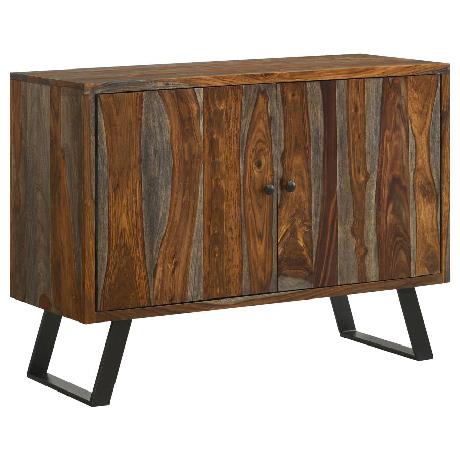 Mathis Brown Accent Cabinet - furniture place usa