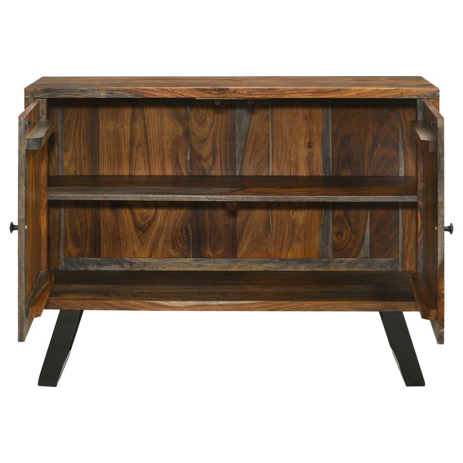 Mathis Brown Accent Cabinet - furniture place usa
