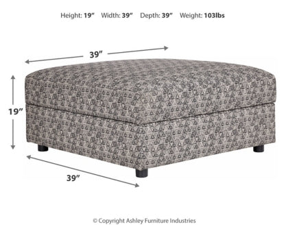 Kellway Ottoman With Storage - furniture place usa