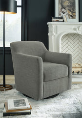 Bradney Swivel Accent Chair - furniture place usa