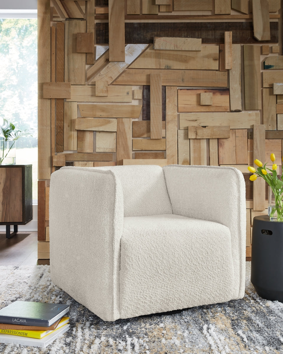 Lonoke Swivel Accent Chair - furniture place usa
