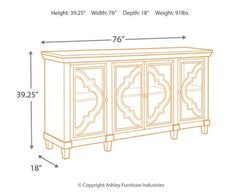 Fossil Ridge Accent Cabinet - furniture place usa