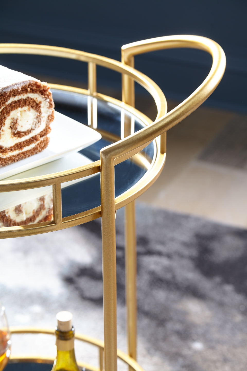 Wynora Bar Cart - furniture place usa