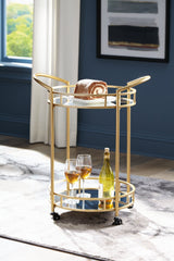 Wynora Bar Cart - furniture place usa