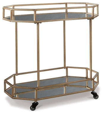 Daymont Bar Cart - furniture place usa