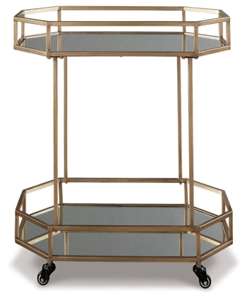 Daymont Bar Cart - furniture place usa